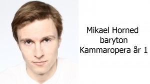 Mikael Horned, baryton Kammaropera år 1